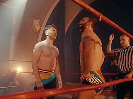 Hot Wrestling Men Sexsmith vs Starr