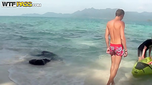 Hot couple sex for the beautiful adults enjoying the beaches of Thailand