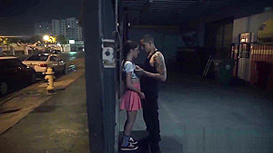 Hot teen 18+ talked into riding big cock