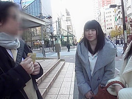 Hottest Japanese girl in Amazing Threesome, Blowjob JAV movie