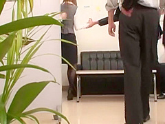 Hottest Japanese model Shiori Hazuki in Crazy Doggy Style, Stockings JAV video