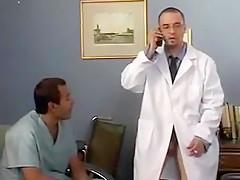 Hottest male in crazy handjob, big dick homo sex clip