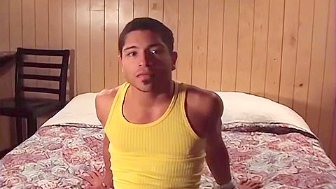 Hottie Enjoys Watching Porn And Stroking His Black Huge Dick