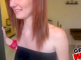 Hottie lesbians licking their wet pussies