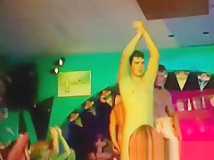 Hotties sucking cock at CFNM orgy