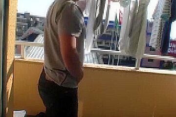 Housewives Who Like Sex On Balcony