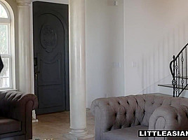 Huge House For Big Ho Tiny Asian Jade Luv