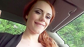 Huge Nipples Redhead teen 18+ Bangs Outdoors Pov
