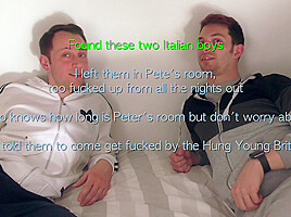 Hung Young Brit Italian boys fuck aroundin Pete'sroom