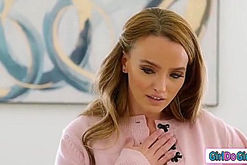 I Am Putting Your Tongue To Better Use With Natalie Brooks, Pristine Edge And Petite Blonde