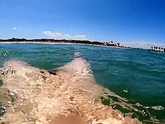 I Cum Just For The Pleasure Of Feeling Free, Naked On A Public Beach
