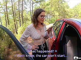 I finally banged her in my car