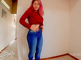 I pee, I couldn't hold it and I exploded with pee, my stepfather gives me even more pee!!! - PissVids