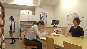 In the library 32a