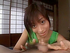 Incredible Japanese girl Ayumu Kase in Crazy Blowjob JAV movie