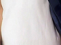 Incredible Japanese girl Ayumu Kase in Crazy Blowjob JAV movie