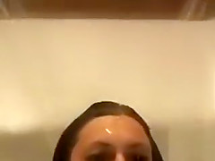 Incredible girl takes the most erotic nude shower