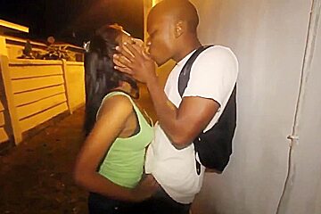Indian Girl Sucking BBC In Public