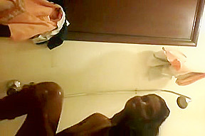 Indian Lady Bathing Video