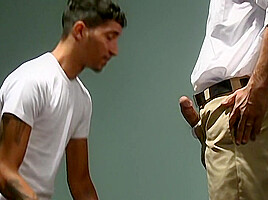 Inspecting His Tight Young Ass - Joe Parker & JD Ryder