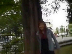 JAV public nudity tan gyaru zero shame striptease Subtitled