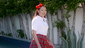 Jade Luv In Crazy Asian teen 18+ Cooch To Big Cock