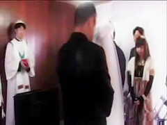 Japanese Bride fuck by in law on wedding day