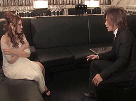 Japanese Hostess Rino Mizusawa Lets The Guest Cum in Her Mouth