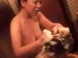 Japanese milf granny fuck junior man