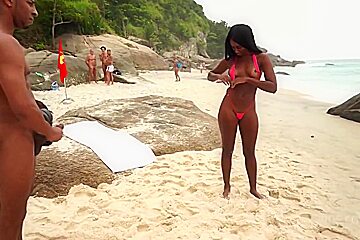 Jasminy Villar - Dpd By Huge Cocks At Nude Beach