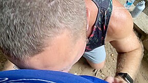 Just Swallow Cum Of Two Straight Guy In The Gay Cruising Place Barcelona City Center Park Montjuic