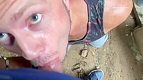 Just Swallow Cum Of Two Straight Guy In The Gay Cruising Place Barcelona City Center Park Montjuic