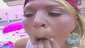 KRISSY LYNN Swallowing Compilation