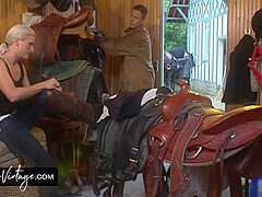 Kathy Anderson In Double Penetration Movie With Wild From