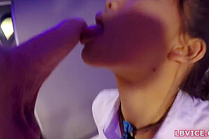 Ki B - Ladyboy Gets That Thick Cock In Mouth