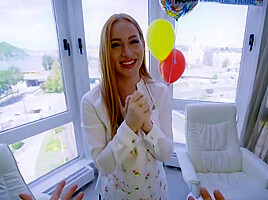 Kiara Lord - The Redhead Lost The Bet And Is Now Jumping On A Friends Cock