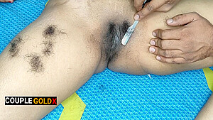 Komal Was Bathed By Her