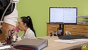 LOAN4K  Future rock star gets a lot of money for sex with loan agent