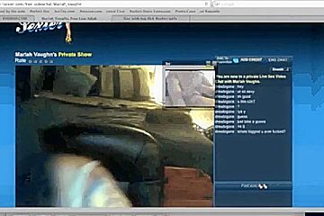 Large wang reaction, web camera doxy
