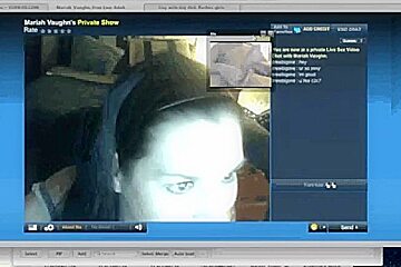Large wang reaction, web camera doxy