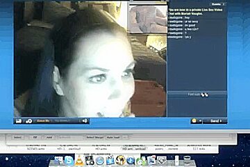 Large wang reaction, web camera doxy