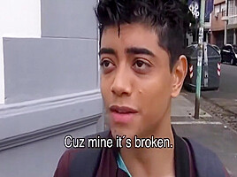 Latinpickups - Cute Latino Twink Cash To Fuck Stranger On Street Pov 8 Min