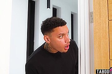 Lauren Phillips In Milf Gets Caught Camming By Her Black Roommate