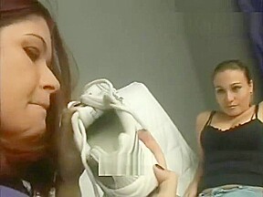 Lesbian foot smelling