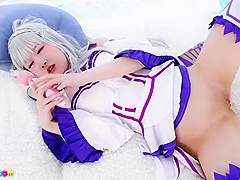 Lewd Asian teen 18+ Crazy Porn Scene
