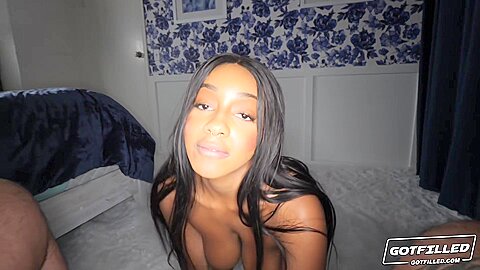 Lily Starfires Pussy Gets A Load