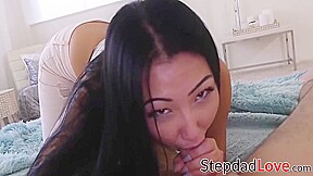 Linda Blonde And Jade Luv - Asian Luv Pounded By Stepdad And Swallowed Big Cum