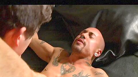 Little Angel Makes Inked Macho to his Fuck Slut