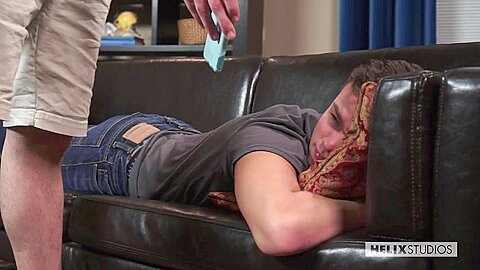 Logan Cross & Calvin Banks in Calvin Spanks - SpankThis
