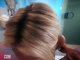 Lukes Pov And Fit Kitty - Covered In Oil Pov Sex